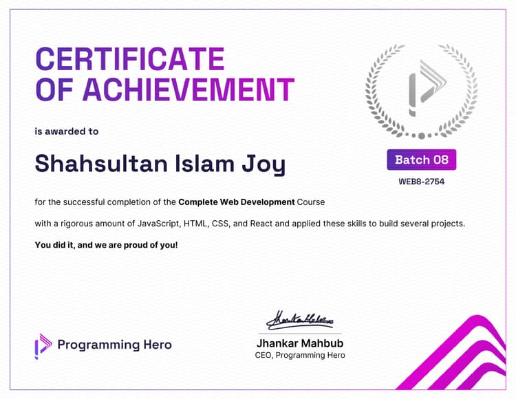 Mern stack web development course